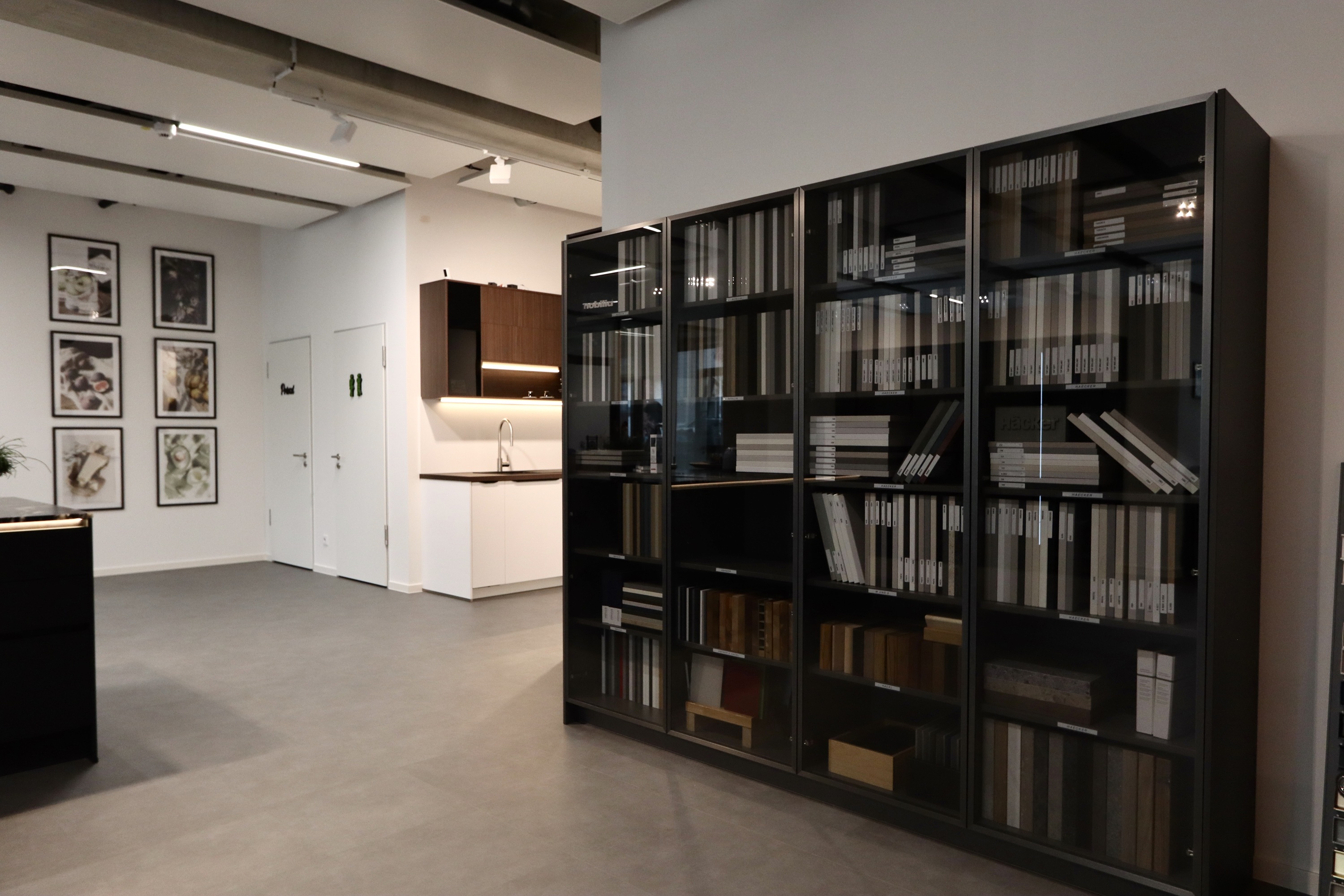 Unser Musterregal mit Fronten 