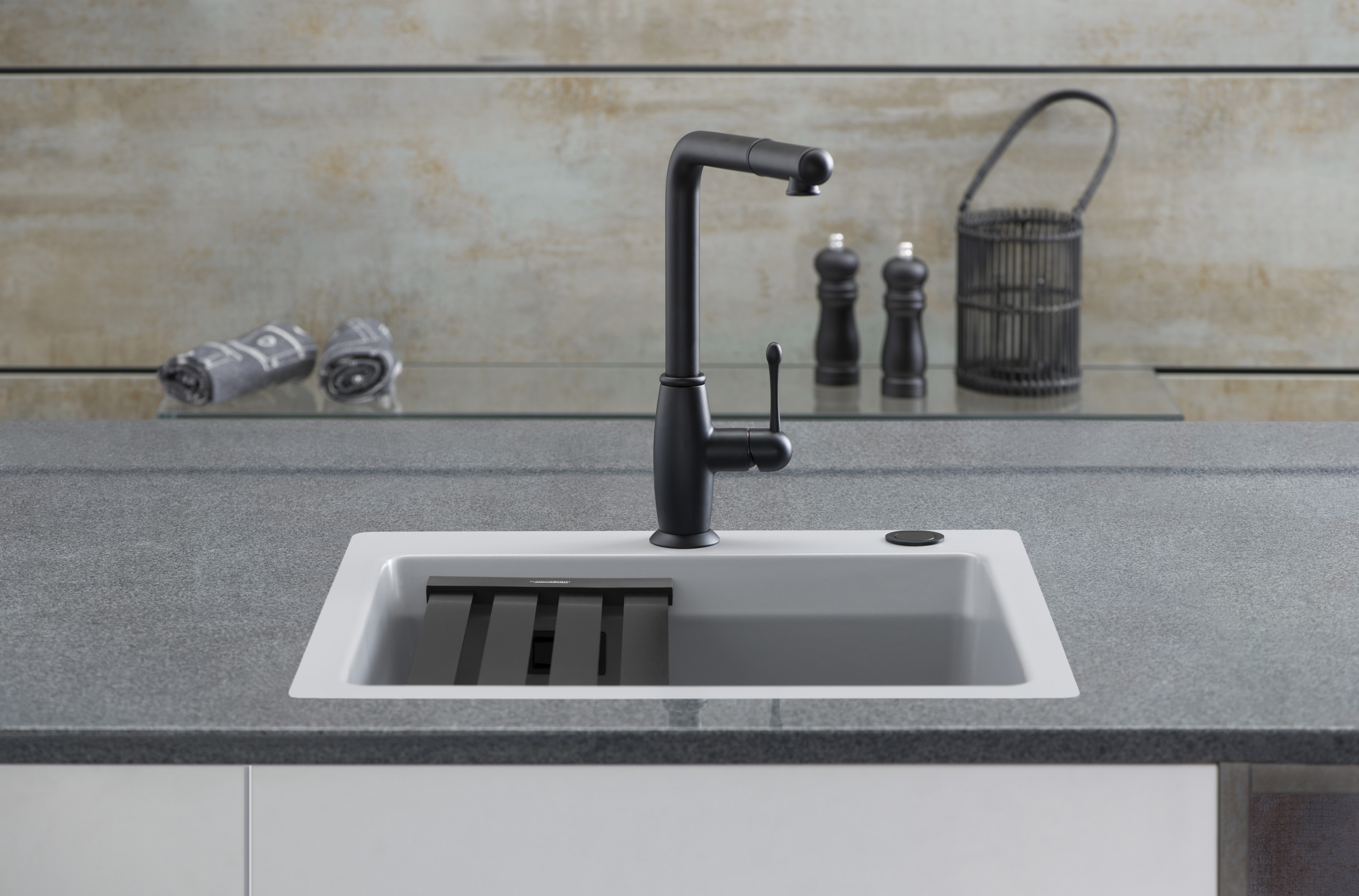 Systemceram Armatur Tradizione schwarz